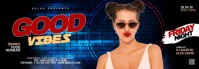 Maximalist Night Club Party Tumblr Banner template