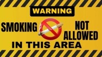 Maximalist No Smoking Sign Youtube Thumbnail template