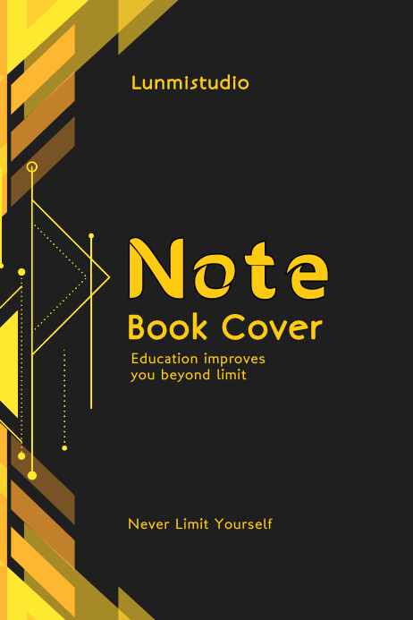 Maximalist Notebook Banner 4' × 6' Template | PosterMyWall