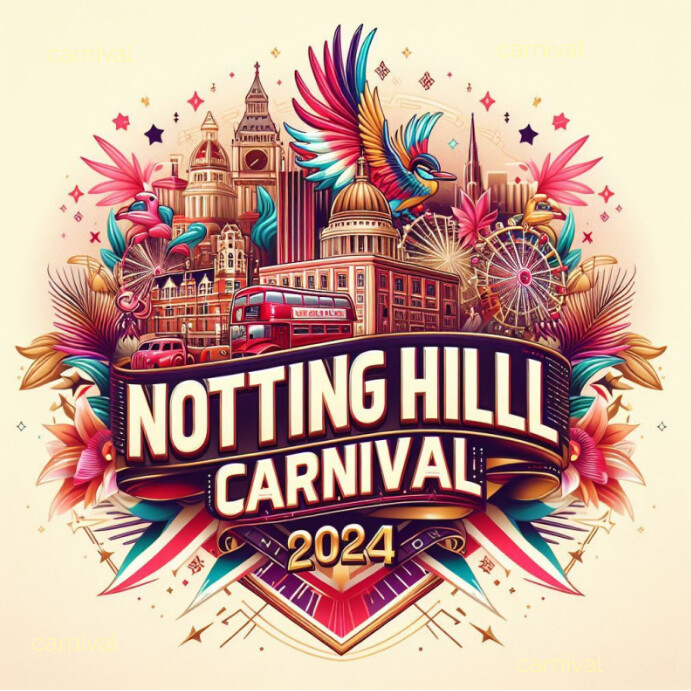 Maximalist Notting Hill Carnival  Instagram P template