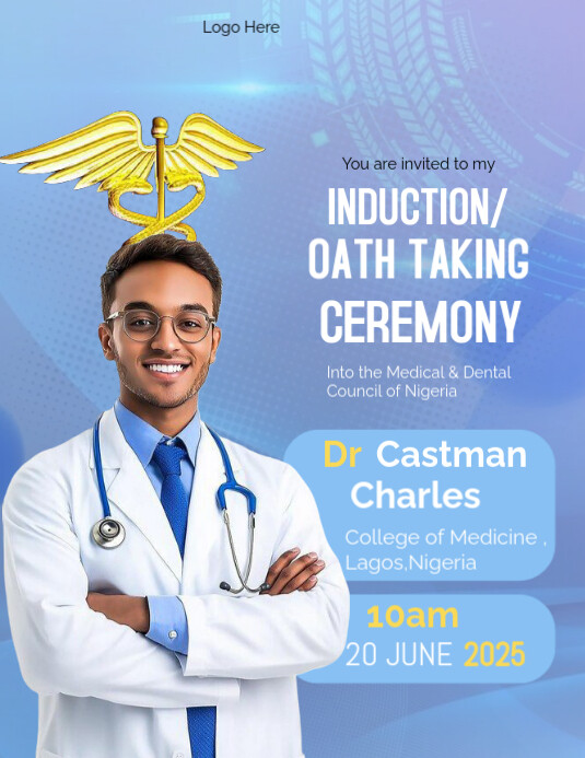 Maximalist Oath Taking Flyer (us Letter) template