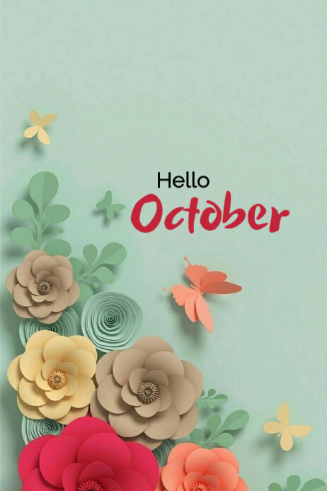 Maximalist October Banner 4' × 6' Template | PosterMyWall