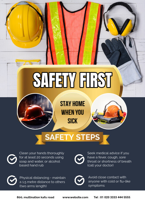 Copy of Maximalist Office Safety Work From Home Guidelines A5 ...
