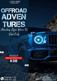 Maximalist Offroad Adventures A4 template