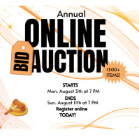Maximalist Online Auction Instagram Post template