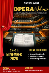 Opera Template | PosterMyWall