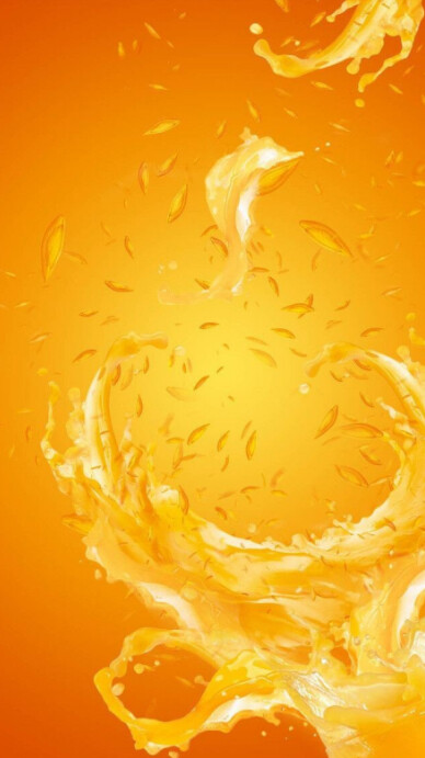 Maximalist Orange  Digital Display (9:16) template