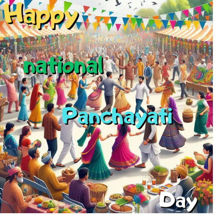 Maximalist Panchayat Day  Instagram Post Instagram-Beitrag template