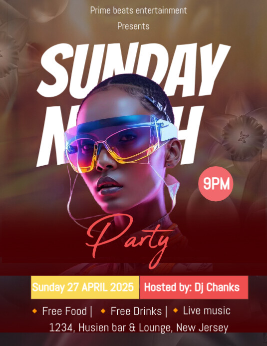 Copy of Maximalist Party Flyer (us Letter) | PosterMyWall