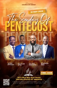 Maximalist Pentecostal  Tabloid template