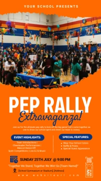 Maximalist Pep Rally  Instagram Story, event, template
