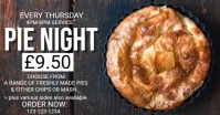 Maximalist Pie Night Facebook Shared Image template