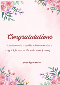 Maximalist Pink A4 template