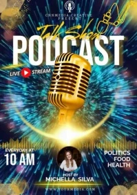 Maximalist Podcast Video A1 template