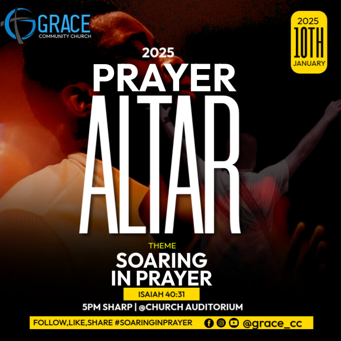 Copy of Maximalist Prayer Altar Template Instagram Post | PosterMyWall