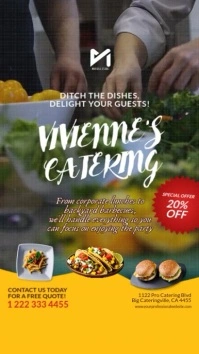 Maximalist Professional Catering Services  In Instagram Reel template