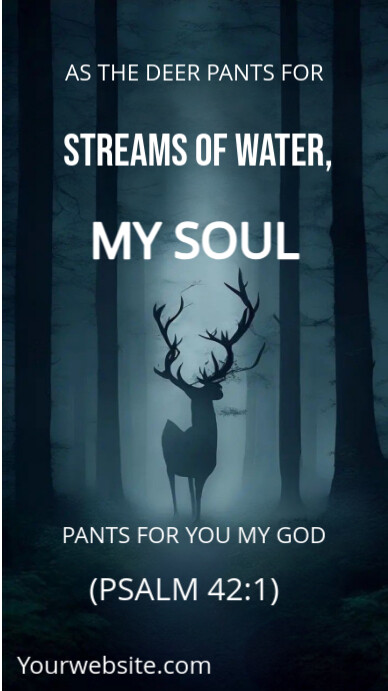 Maximalist Psalm 42 Digital Display (9:16) template