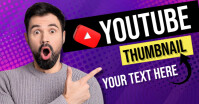 Maximalist Purple Maxmalist Facebook Ad for YouTube thumnail template
