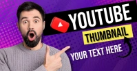 Maximalist Purple Maxmalist Facebook Ad for YouTube thumnail template