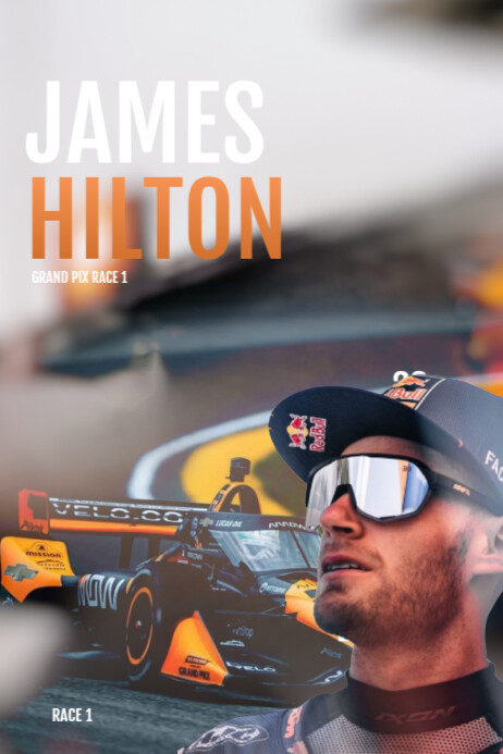 Grand Prix Racing Event Posters Template | PosterMyWall