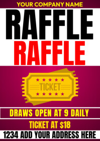 raffle Tickets Template | PosterMyWall