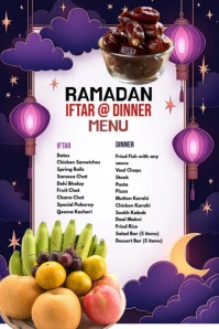 Maximalist Ramadan Menu Tumblr Graphic Tumblr Graphic template