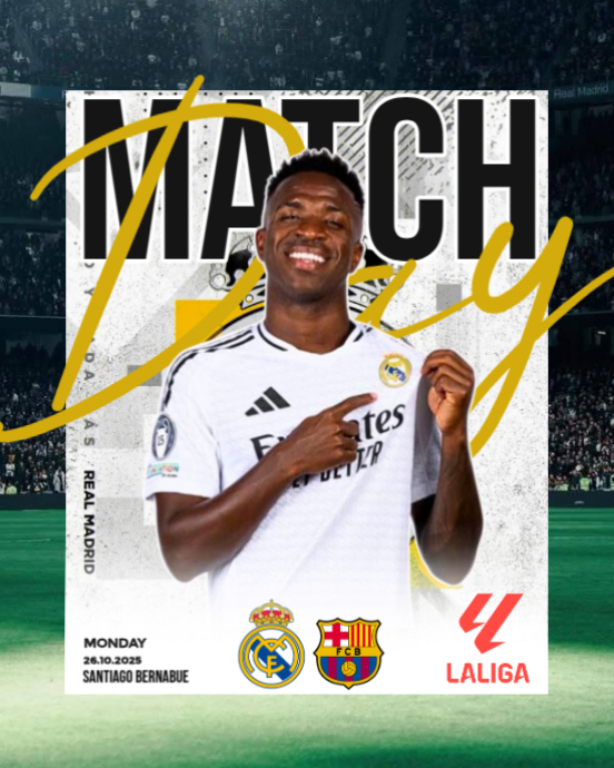 Plantilla de Maximalist Real Madrid Match Day Instagram Portrait ...