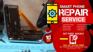 Maximalist Repair Services Digital Display Di template