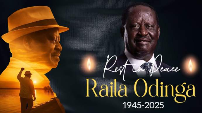 Maximalist Rip Raila Odinga Digital Display (16:9) template