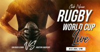 Maximalist Rugby World Cup Facebook Shared Image template