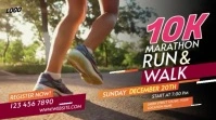 Maximalist Run & Walk Event Digital Display Digital Display (16:9) template