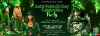 Maximalist Saint Patrick's Day Celebration Party Facebook Cover Photo template