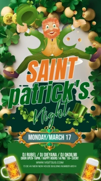 Maximalist Saint Patrick's Instagram Story Instagram Story template