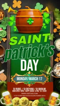 Maximalist Saint Patrick's Whatsapp Status Whatsapp Status template