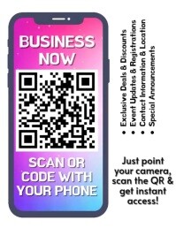 Maximalist Scan Or Code With Your Phone Flyer (us Letter) template