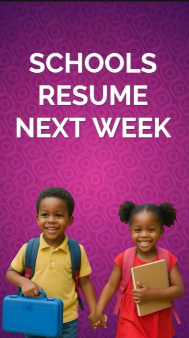 Maximalist Schools Resume Next Week Youtube Short template