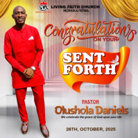 Maximalist Sentforth  Instagram Post template