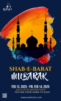Maximalist Shab E Barat Flyer Us Legal template