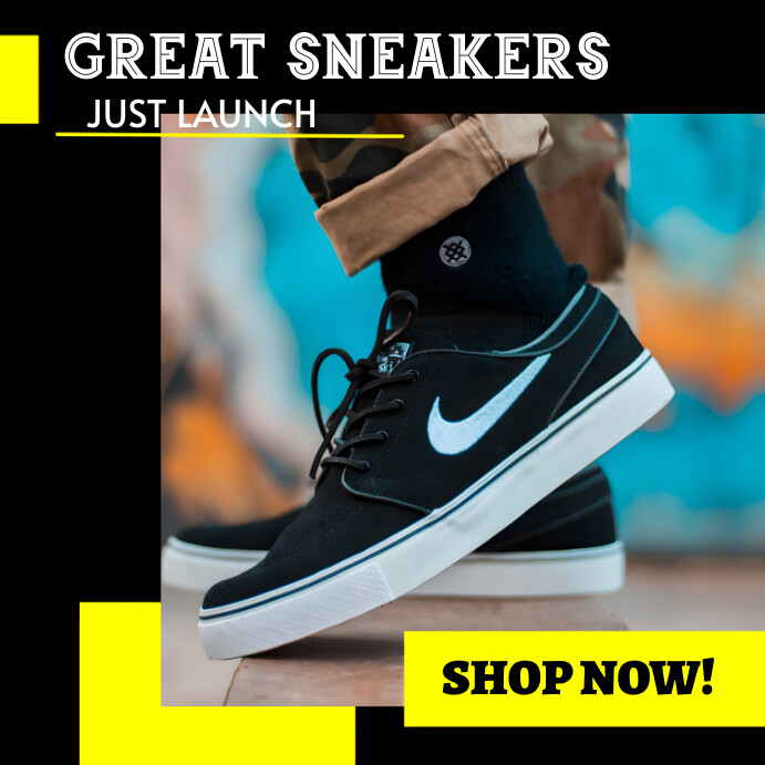 Maximalist Shoe For Sale Instagram Post Template PosterMyWall