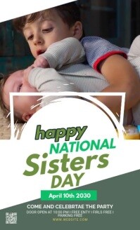 Branco Maximalist Sibling Day Template Us Legal Amerikansk lov