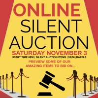 Maximalist Silent Auction Instagram Post template