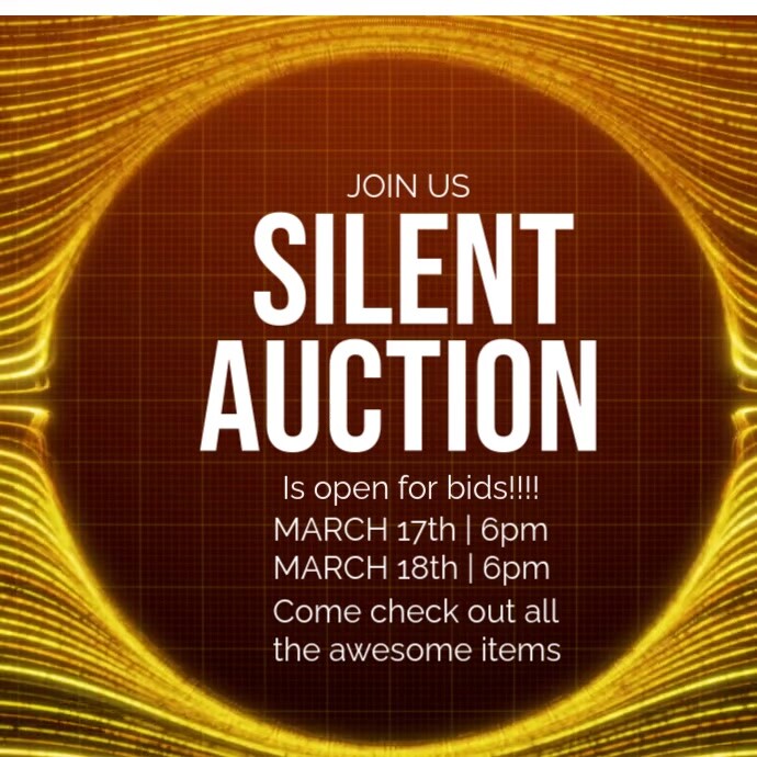 Maximalist Silent Auction Instagram Post Templat | PosterMyWall