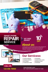 Maximalist Smartphone Repair Services Tumblr Graphic template