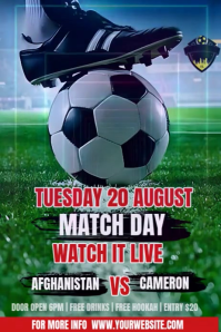 Maximalist Soccer Football Match, Pinterest Football Game, Soccer Football Game Pinterest Graphic template