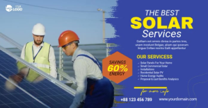 Maximalist Solar Energy Ad Template Facebook Shared Image Facebook Shared Image