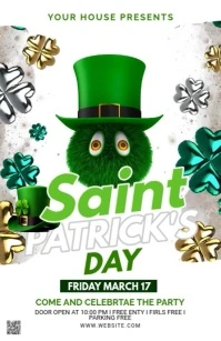 Maximalist St. Patrick's Day Tabloid Tabloid template