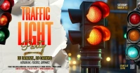 Maximalist Stop Light Party Facebook Share Image Facebook Shared Image template