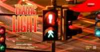 Maximalist Stop Light Party Facebook Share Image Facebook Shared Image template