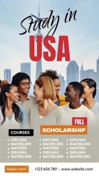 Maximalist Study In Abroad Instagram Story template