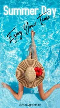 Maximalist Summer Day Instagram Story template